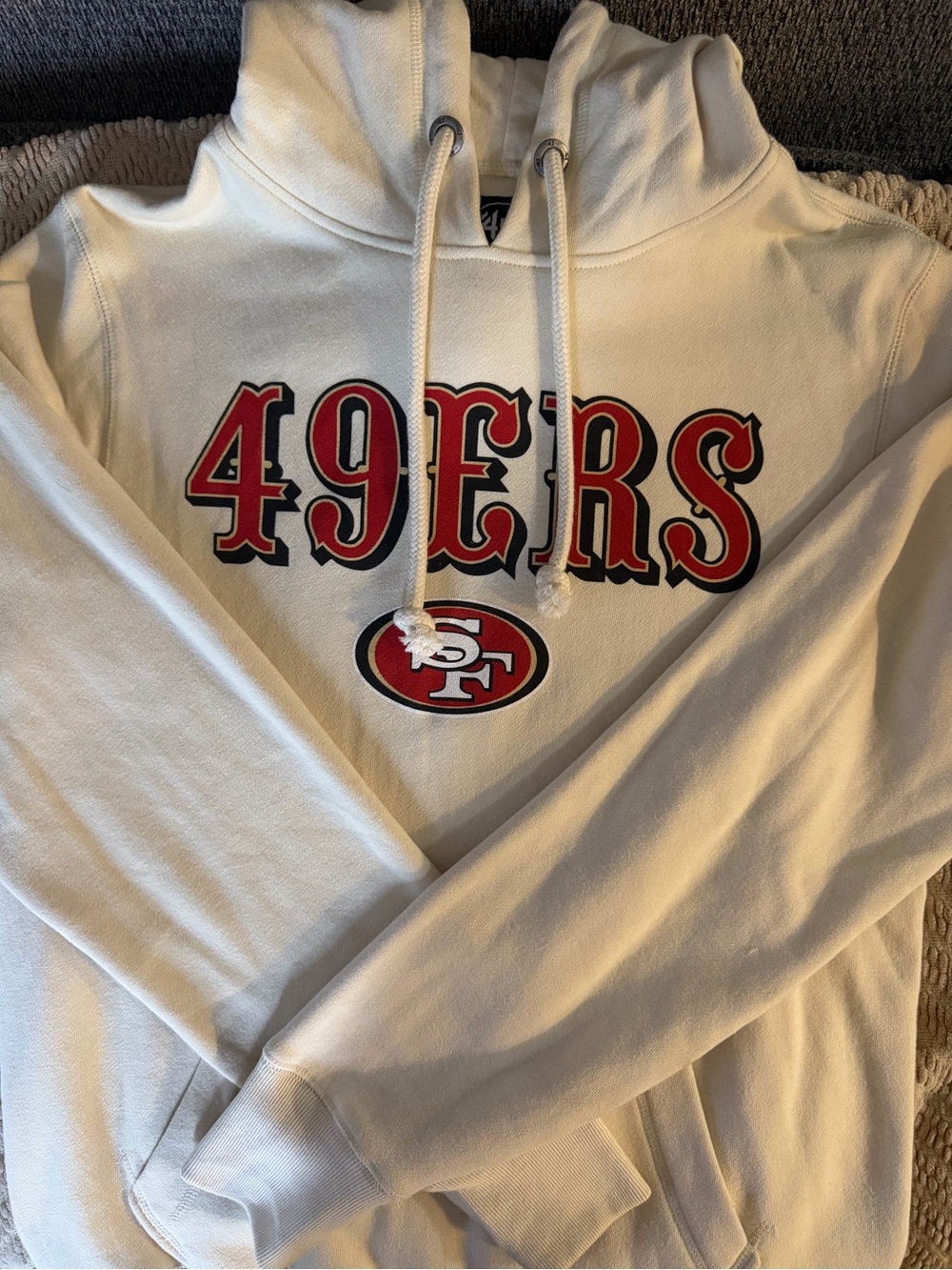 White Pullover 49ERS Hoodie